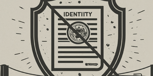 Defending Against Identity Theft: Your Action Plan in New YorK An emblematic shield with the word 'IDENTITY' at its center, featuring a background document with a fingerprint overlay, all enveloped by a protective barrier, set against a cityscape silhouette.