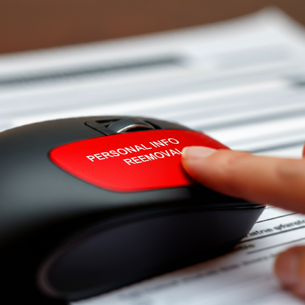 Personal Info Red text on a black background reading "PERSONAL INFO REMOVAL"